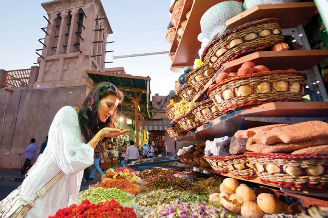Florida Al Souq Hotel Dubai Exterior foto